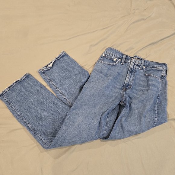 Madewell Womens The Perfect Vintage Straight Jean Size 27 - Picture 1 of 15